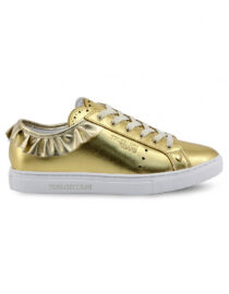 Дамски обувки в златист цвят