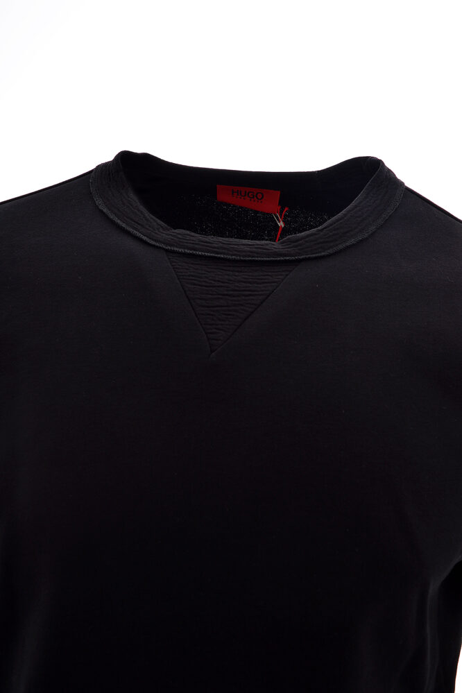 Изчистена блуза в черен цвят